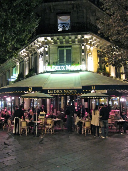 Cafe Les Deux Magots, Paris