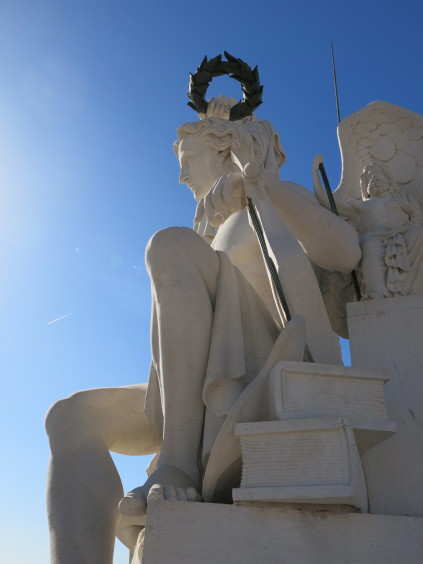 Genius statue_Lisbon_Portugal