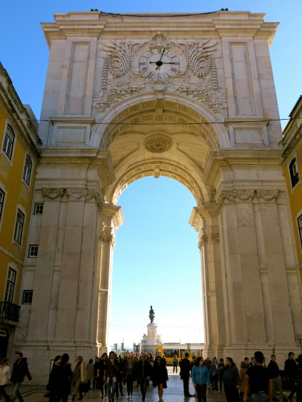 Rua Augusta arch_Lisbon_Portugal